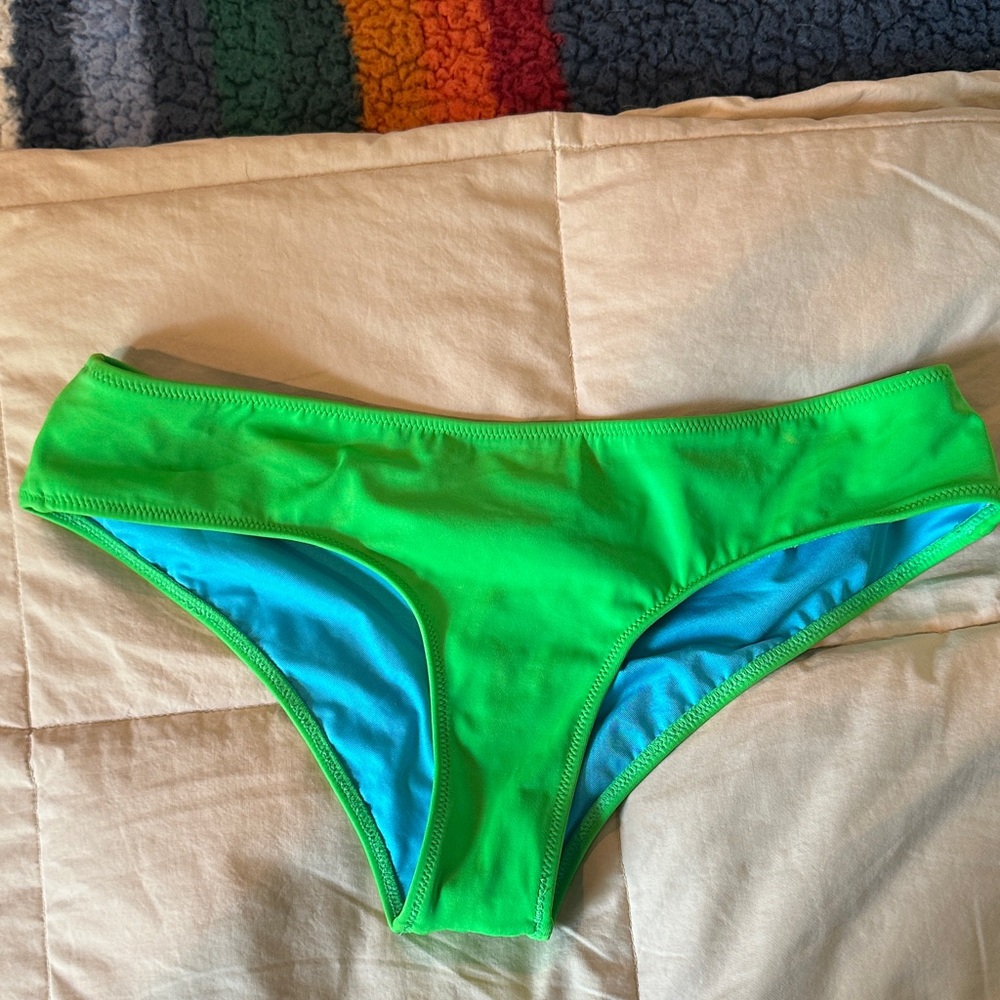 Green and Blue Bikini Bottom